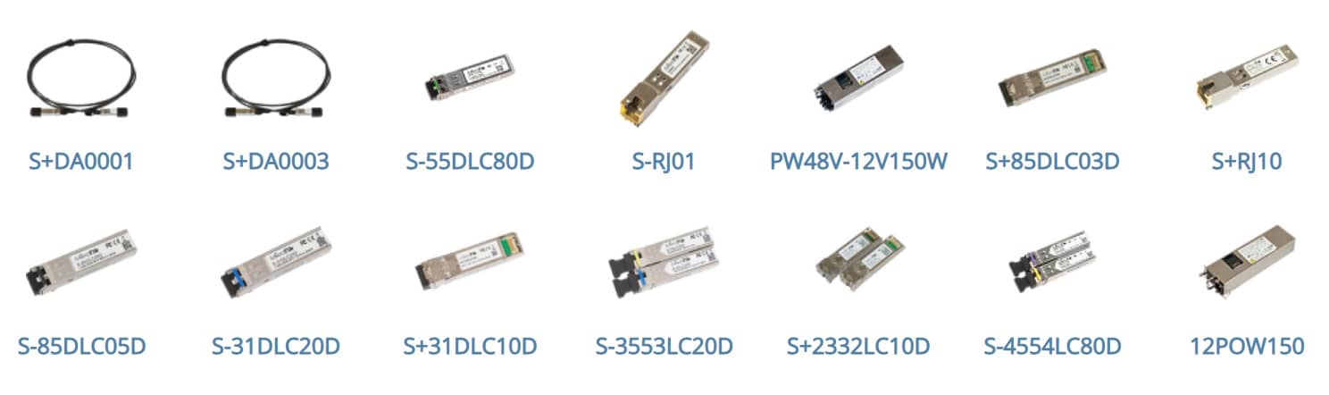 ماژول های مربوط به روتر میکروتیک CCR1072 1G 8S