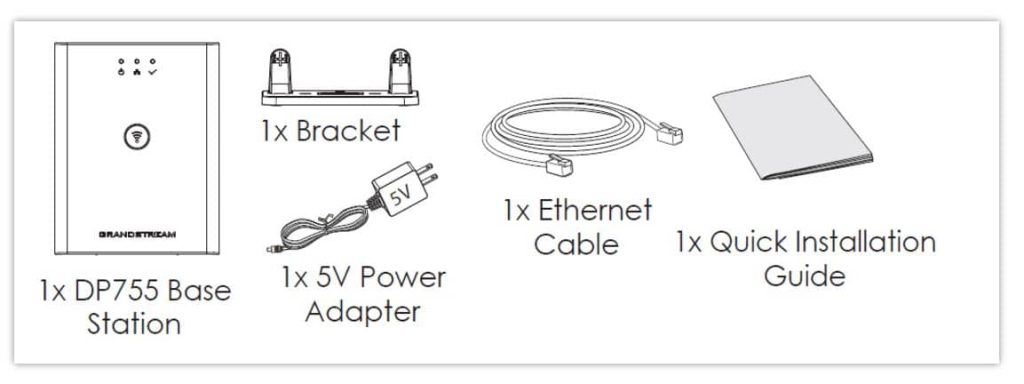 PACKAGE CONTENTS DP755 گرنداستریم